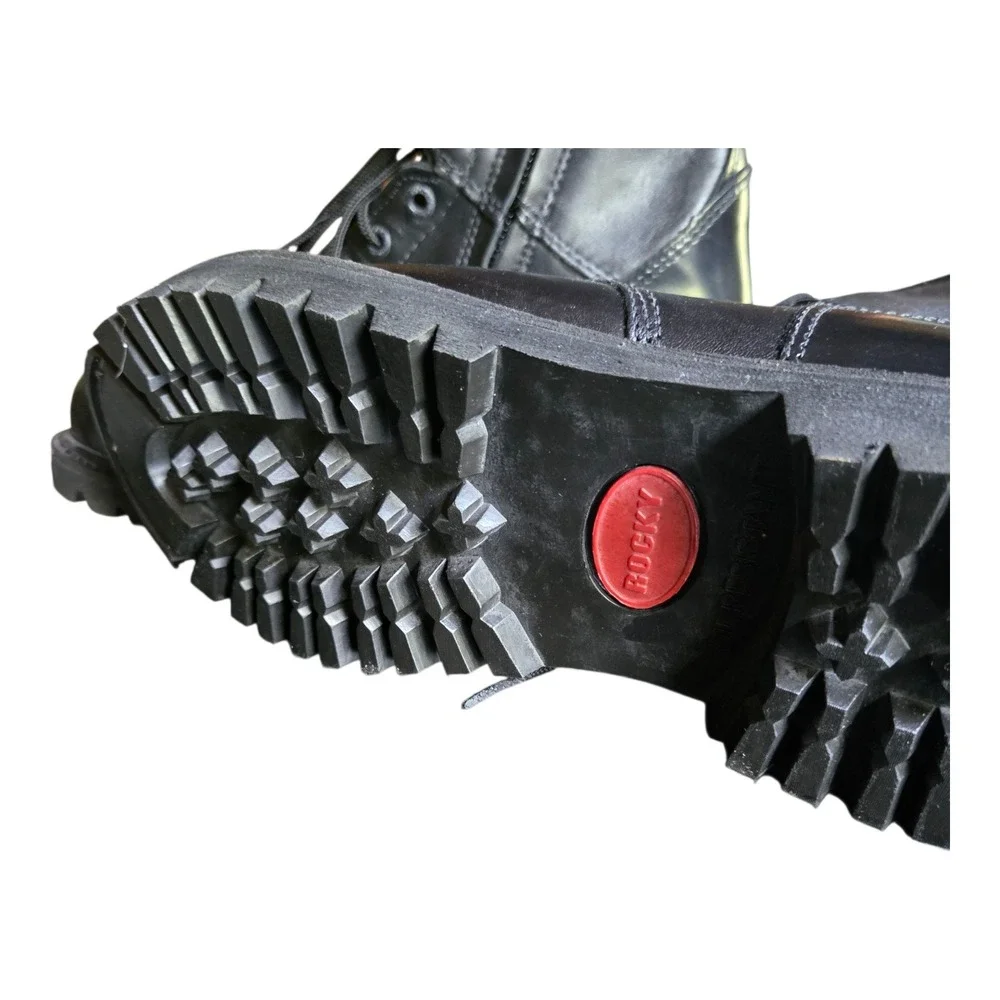 ROCKY‎ Paraboot Zipper Black 2090 Combat Boots Black Size 9M